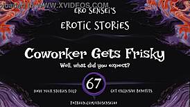 Coworker Shares Erotic Audio For Women