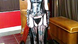 omg, italian vixxxen cuffed to st andrews cross, huge orgasm with vibrator. cant believe how intense it was!