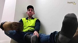 i like to escape into foot fantasy dreams at work