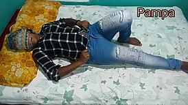 My step brother went hard on me with loud Hindi audio during sex. It was intense!