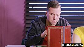 My teacher, an ex-pornstar, let me bang her in classroom