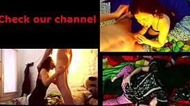 After work, she blows her husband's cock in doggystyle and deepthroat