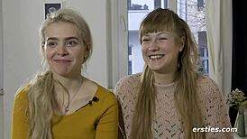 amateur lesbians play with toys