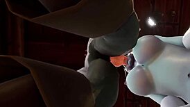 Elf Fucks Night Elf With A Blindfold In The Kitchen Warcraft Porn Parody