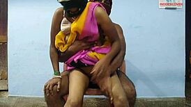 Hot XXX Cheating Wife Fucked Hard by Indian Maid in Close-Up Action!