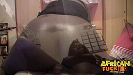 omg, have you seen this african booty ready for action?