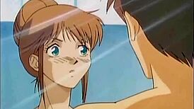 Shy wet anime teen babe ready for some hardcore fun, huh? 😜