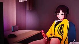 bad boy learns handjob and cowgirl lessons