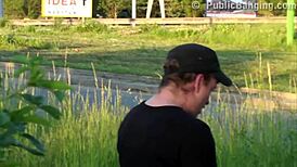 I'm Stunned by This Wild Public Gangbang Happening Right on the Street!