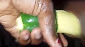 plantain vs poivron, i get so wet and cum 😍
