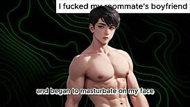 i sucked my roomies straight boyfriends cock - gay stories