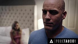 Pure Taboo obedient petite virgin Lexi Lore hugged by stepdaddy Derrick