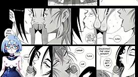 girls night out turns into futanari hentai anime cartoon fun