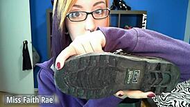 hey, wanna lick my rainboots? full kinky video by miss faith rae awaits! 😈