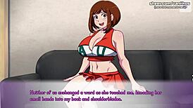 My Hero Academia Ochako Uraraka Explores Tight Pussy And Ass In Anime Hentai Game Waifuhub Part 5