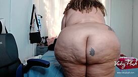 vicky plush riding that black dick, what a view?