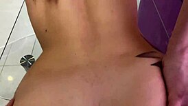 Blonde Feels Intense Strap-On Fucking