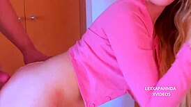 Petite Blonde Teen Bends Over For Deepthroat And Hard Doggystyle Sex