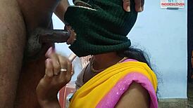 Hot XXX Cheating Wife Fucked Hard by Indian Maid in Close-Up Action!