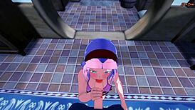 Sakura's Intense POV Session In Naruto Hentai