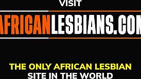 this big booty african lesbian is getting dildo fucked by her bff wanna see her cream?