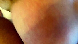 Ever seen a Tinder girl bent over for hard pounding on the first date? Redhead takes it rough in POV.