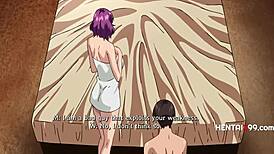 Girlfriend Takes Cum from Friends in Uncensored Hentai