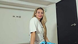 My stepmother's best friend seduces me with her big boobs