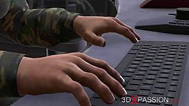 Hey, wanna know the secrets of Area 51 with 3D dickgirl androids banging a hot ebony?