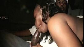 Nikole Richie rides boyfriend's huge cock in her shaved snatch