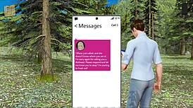 ripples in 3d cartoon anime game