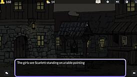 Oral sex and anal in anime brothel gameplay