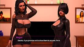 Hot anime babes shake their big tits in 3D porn