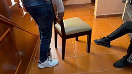 we paid a straight guy to fuck a gay one in the ass