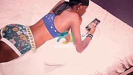 Mr. Drill stretches the teen's tight pussy with his big cock