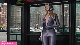 wanna watch me tease and touch on the way home?