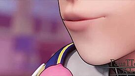 Erica completely lost her shame!