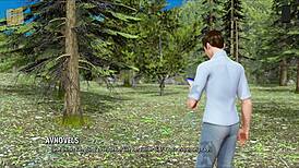 ripples in 3d cartoon anime game