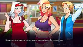 Complete Gameplay - Life in Woodchester Part 5 with Redhead Deepthroat Action