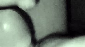 Juicy milf jerks lover's cock until cum on tits