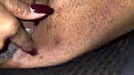 BBW granny masturbates fat pussy in parking lot shop