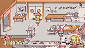 Futanari Chef Takes Huge Cock In Ass. Game Ep 5 Explodes With Cumshot.