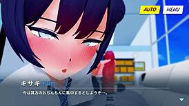 Kisaki Handjob In 3d Cartoon Anime Hentai