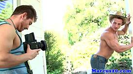 i'm a cut gay jock getting my ass drilled by a muscular bodybuilder after sucking his cock