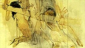 Vintage erotic illustration