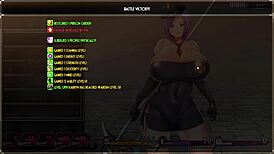 karryn's prison gameplay in prisoner mode