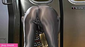 wanna watch me tease and touch on the way home?