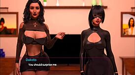 Hot anime babes shake their big tits in 3D porn