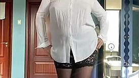 Stretched Her Hairy Cunt and Ripped Asshole. Amateur Anal Squirt Orgasm Explodes!