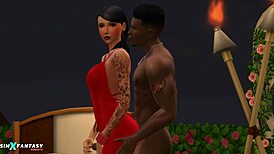 yo, blacklove and ulrikefaust get wild in the sims 4!